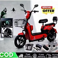 Ebike Skuter 100% Siap Pasang Elektrik Basikal Dewasa escooter electric bicycle motor skuter basikal