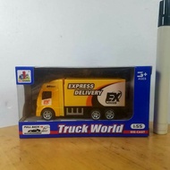 Toy diecast truck worldtruck express Delivery 1.55cwirpujds truck diecast