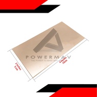 2x4 Inches Single-Sided Copper Clad PCB Prototype Circuit Board FR4 Material 1.6mm Thickness 1oz Cop