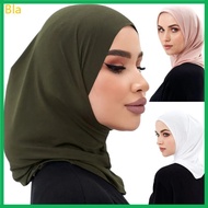 Bla Islamic Pray Turban Caps for Woman Outdoor Sunproof Hijab for Culture Enthusiast