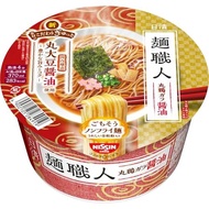 NISSIN MENSHOJIN Soy Sauce Cup Noodles 87g x 12 pcs.