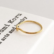 K24 純金圈形耳環純金圈形耳针耳朵