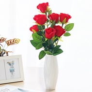 Red Rose Flowers Silk Real Touch Artificial Flowers Valentine's Day Home Wedding Decorations Fake Flowers