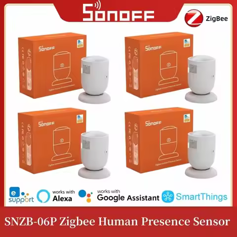 SONOFF SNZB 06P Zigbee Human Presence Sensor Sonoff Monitor Pets Sensor SNZB-06P Prevent Theft Secur