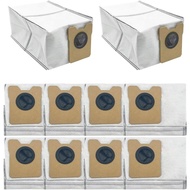 10 Pack Omni C20 C10 Replacement Dust Bags Compatible with Eufy C10, C20 Omni Robot Vacuum, Large Ca