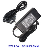 90W Laptop AC Adapter Battery Charger 20V 4.5A For Fujitsu Amilo Gericom Lifebook C1110 X7595 S4572