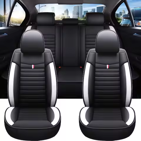 Full Coverage Universal Style Pu Leather Car Seat Covers for Kia Soul A3 A8L Audi Q3 Sportback BMW X