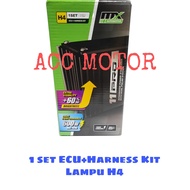 Original H4 Harness Kit + ECU - MX 11 PRO Car Light Relay Cable Set