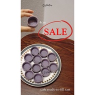 Tart Shell / Kulit Tart Premium / Cafe Tart /  Purple Tart Shell / Fruit Tart / Ready Use Tart