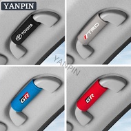 Toyota Car Roof Pull Gloves Car Inner Door Armrest Covers For Vios Wish Yaris Rush GR