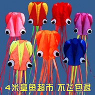 Weifang kite 4 m software child Octopus kite kites kites kites fly bag cartoon email
