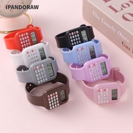 IPANDORAW Electronic Digital Calculator, Multifunctional Cartoon Micro Calculator Watch, Creative Da