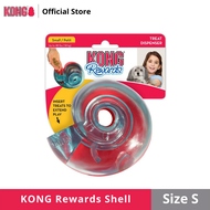 KONG ของเล่นสุนัข ของเล่นฝึกทักษะ Rewards Shell ของเล่นที่ใส่ขนมได้รูปหอย รุ่น PEP31/PEP11 ขนาด S  L
