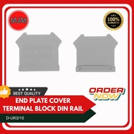 End Cover Plate D-UK 3/10 - Terminal Cover UK-3N - UK10N End Cover