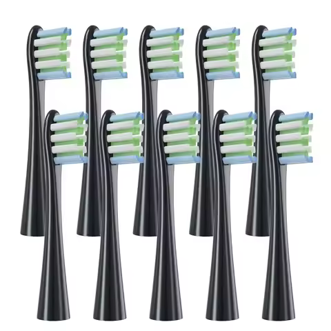 10PCS Brush Head Replacement for Oclean Electric Toothbrush Soft Bristle X/ X PRO/ Z1 Brushes Heads 