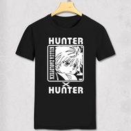 [COD]2022 Hunter X Hunter T shirt curriula T shirt Fashion killua zoldyck shirt Anime Hunter X Hunter's cotton SHORT TEE SHIRT