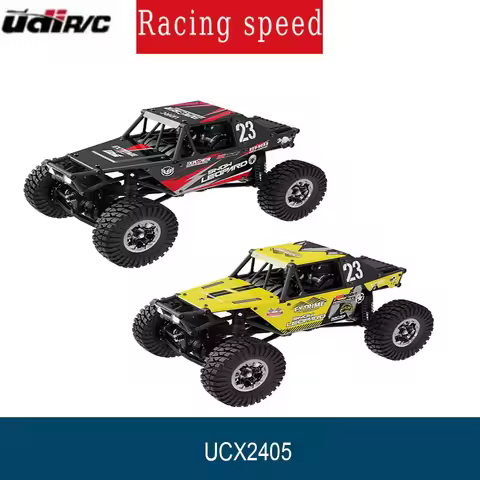 UDIRC UCX2405 1/24 4WD RC Crawler - Brushless/Brushed, Mini Off-road Rock Climbing, RTR Toys