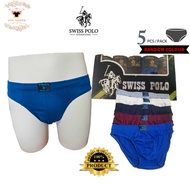 5pcs/set Swiss Polo Seluar Dalam Lelaki Men Spender Adult Comfort Underwear