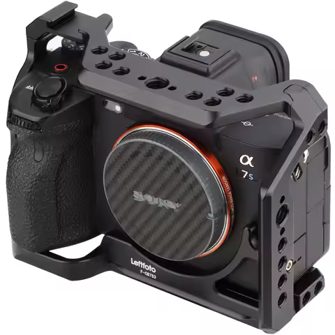 Camera Full Cage for Sony Alpha 7S III / A7S III / A7SIII / A7S3 ,Extension Mount Microphone Fill Li