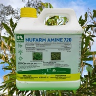 [ORIGINAL] 4L AMINE 720 NUFARM /Rumput Sambau/Herbicide/Keladi Agas/Rumput Pait (Sama Fungsi BVISTA 
