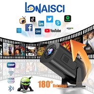 Ultra Short Throw HP330 Mini Projector 1080P Android Smart 4K Projector Portable Home Theater Projec