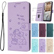 Casing Tecno Pova 6 Neo Case 3D Cat Pattern Wallet Case Tecno Pova 6 Pro Pova 5 Pro Tecno Pova Neo 3