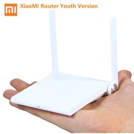 Xiaomi Youth Nano WIFI Router Power by Powerbank Mi Extender 2.4Ghz Edition Mi 300Mbps 2 LAN / 1 WAN / Micro USB