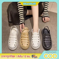 ManBu8 Sandals With Heel Strap Korean Style Fashion Wearable Rubber Material Thickness 3 cm. (TO-811