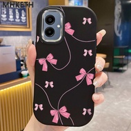 MHKETH Case For Samsung A05 F05 M05 A05s A06 4G Custom Bowknot Pattern Mobile Phone