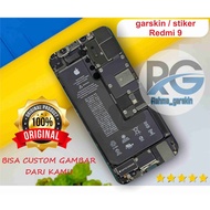 MESIN HP Garskin redmi 9 engine motifhp free custom motif via chat HOTS