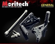ชุดพักเท้าหลัง monkey125 moritech