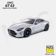 โมเดลรถ AMG GT63 TechSilver แบบดีคาสต์