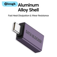 Elough USB Data Blocker USB Charging Adapter No Data Syncing Quick Charging USB/Type-C Data Blocker