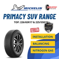 Michelin Primacy 4 SUV & SUV+ Tyre CRV CX5 X70 17 19 Inch 225/65R17 225/55R19 235/60R18  225 55 19 2