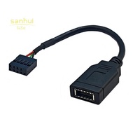 USB 9PIN to TYPE-E Adapter Cable USB 9PIN to TYPE-E Cable USB Front Panel Adapter Cable USB 9PIN to 