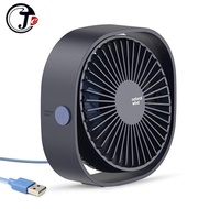 Mini USB Table Desk Personal Fan 360 Degree Rotation Ultra Quiet Third Gear Speed USB Cooling Fans J