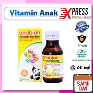 XPRESS ! Anabion SIRUP botol 60 ml Syrup Ana Bion Vitamin Nafsu Makan Zs