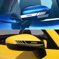 2Pcs Car Rearview Mirror Vinyl Stickers Auto Tuning Accessories For Smart Eq Fortwo Forfour 453 451 