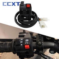 Motorcycle Scooter ATV Far Near Beam Electric Start Switch Horn Turn Signals Switch Light Button For