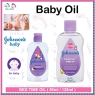 Johnson Baby Bedtime Oil 50ml 125ml Minyak Rambut Bayi Johnson Baby Oil