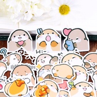 Cute Otter Sticker Pack for Journaling, Healing Cartoon Aesthetic Decals for Phone Case Decoration