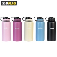 ♞,♘Surplus Hydrofresh Stainless Steel Tumbler With Handle 1L