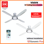 KDK V56VK 56" Ceiling Fan with Remote