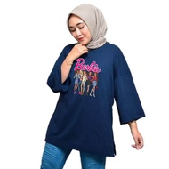 Baju Kaos Barbie Dewasa / Atasan Oversize Wanita Barbie Viral