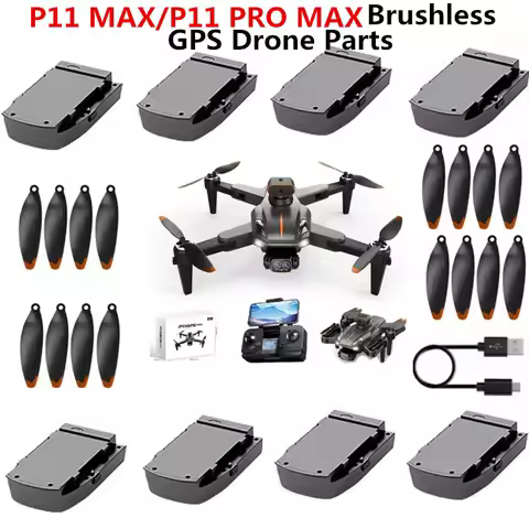 P11 MAX/P11 PRO MAX Brushless GPS Remote Control RC Drone Quadcopter Spare Parts 3.7V 2500MAh Batter