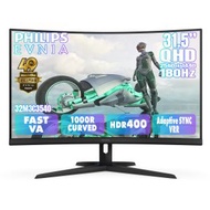 EVNIA 31.5" 2K QHD FAST VA 180Hz 1000R 曲面電競顯示器 32M3C3540