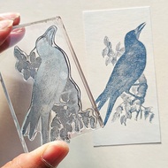 Biology Stamp 宮烏鴉