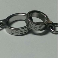 2款可選不鏽鋼鸚鵡腳環 中小大型許財銘電話環腳環