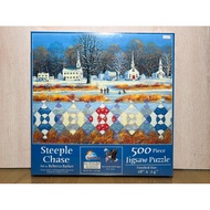 American SunsOut 24299 Rebecca Barker Obstacle Competition 500 Pieces Big Piece