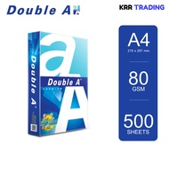 Copier Paper A4 Double A (Double A) 80 Gsm Thick 500 Sheets/Ream.